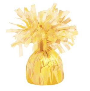 Ballongewicht Folie gelb
