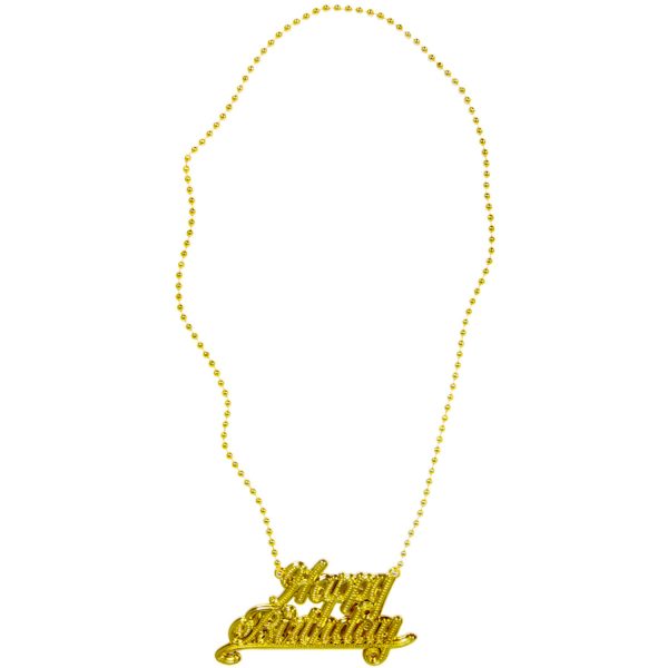 Goldene Kette Geburtstag Happy Birthday