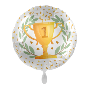 Folienballon Golden Cup 43cm