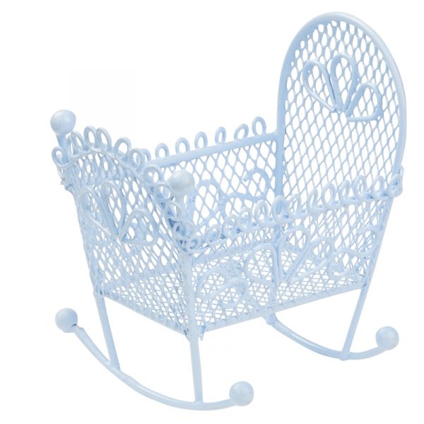 Wiege Junge Blau 9cm