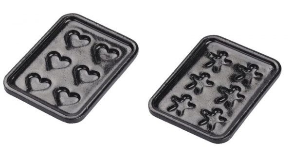 Hobby-Fun Backform-Set, ca.4cm, 2 St.