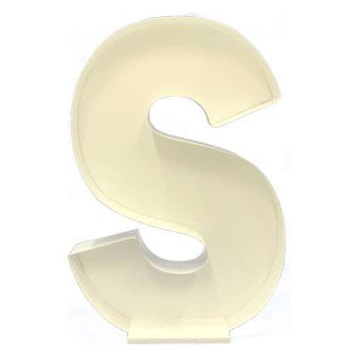 Mosaik Rahmen – Buchstabe S