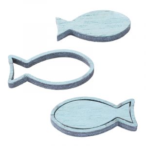 Streuteil Fisch hellblau
