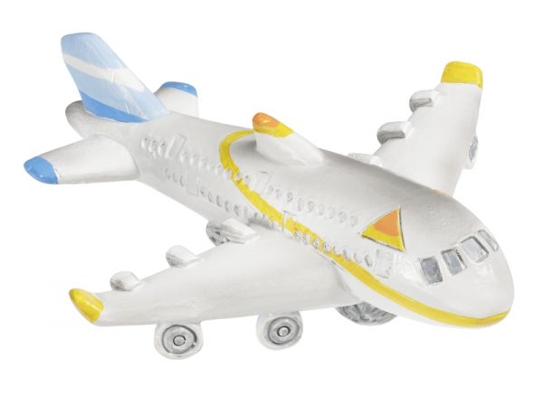 Hobby Fun Deko Flugzeug 9cm