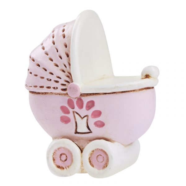 Kinderwagen rosa, ca. 4cm