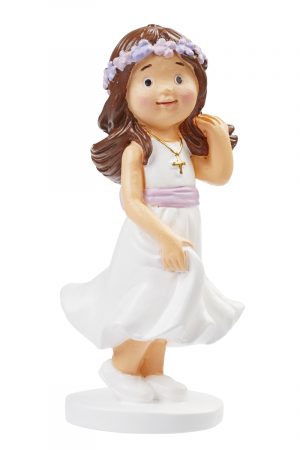 Hobbyfun Deko-Figur Kommunion Mädchen