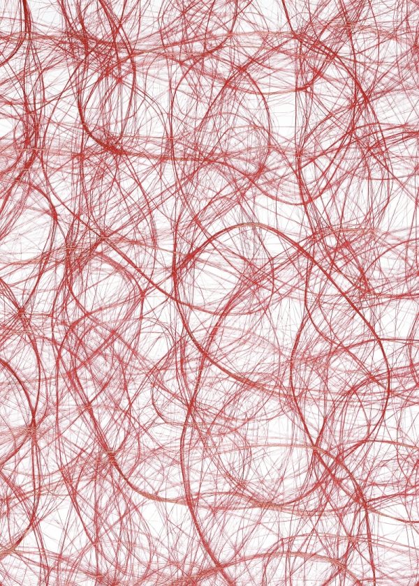 Hobbyfun CREAweb 30 cm x 25 m rot