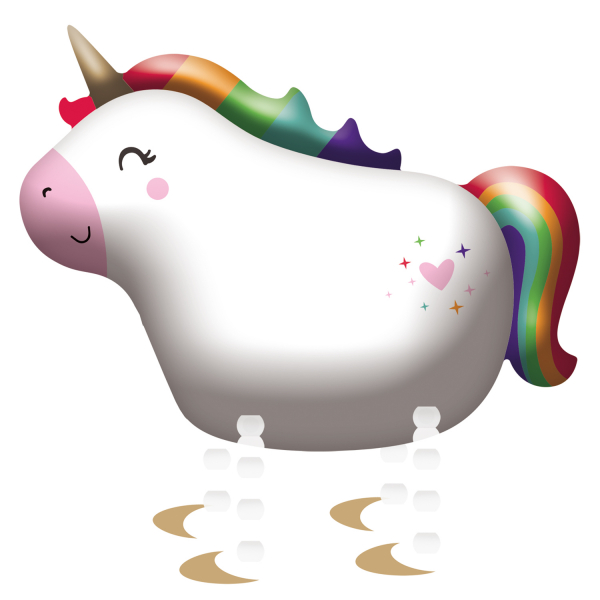 Folienballon AirWalkers "Einhorn"