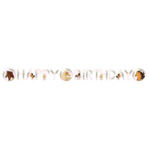 Partykette Beautiful Horses Papier 140 x 15 cm