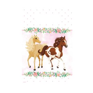 8 Papiertüten Beautiful Horses