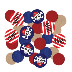 Konfetti Pirates Map Folie / Papier 14 g