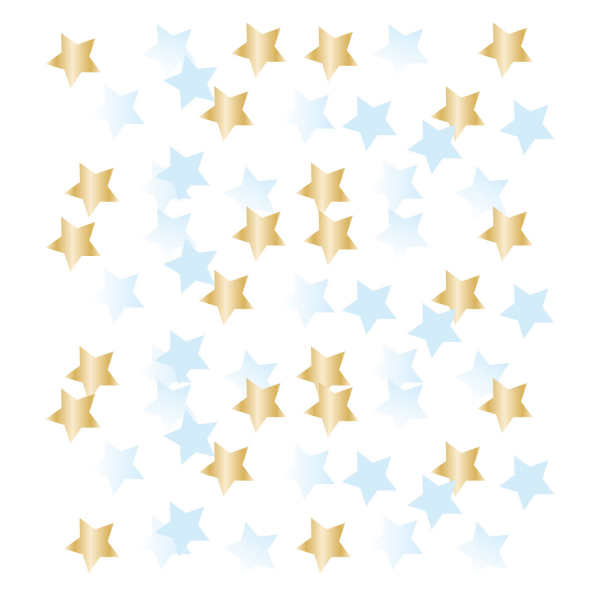 Konfetti 1st Birthday Blue Ombre Papier / Folie 14g