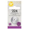 Wilton Decorating Tip #224 Spritztülle Drop Flower
