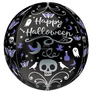 Orbz Mondlict Halloween Folienballon 38 x 40 cm
