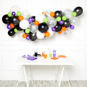 Latexballon-Girlande Halloween 4 m 66-teilig