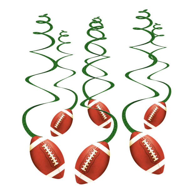 4274631-9912283-2-3-600 6 Deko-Spiralen Touchdown! Papier