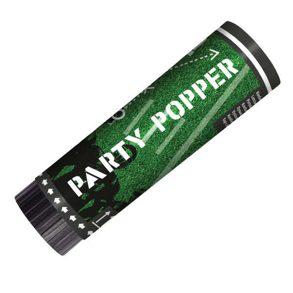 2 Konfettikanonen Touchdown! Plastik / Papier 15 cm