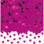 Konfetti Sparkle Hearts pink Folie 14 g