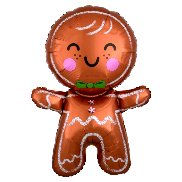 Gingerbread Lebkuchenmann Folienballon 78cm