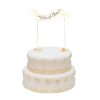Cake Topper Papier "Viva gli Sposi" 25x20x8 cm
