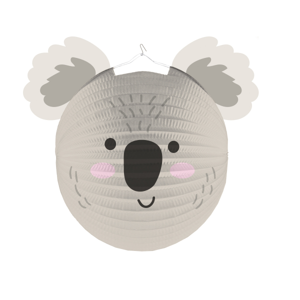 Lampion Wild Animals Koala Papier 25 cm