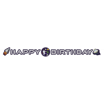Partykette Space Party Papier