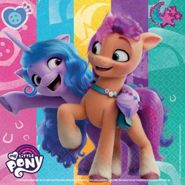 16 Servietten My Little Pony 33 x 33 cm