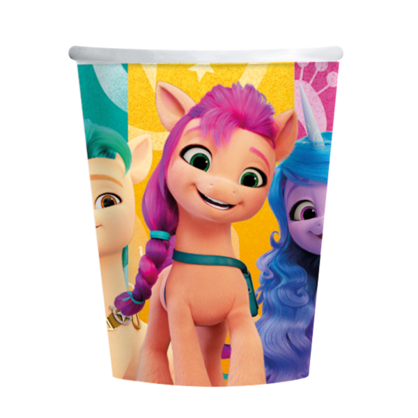 8 Becher My Little Pony Papier 250 ml