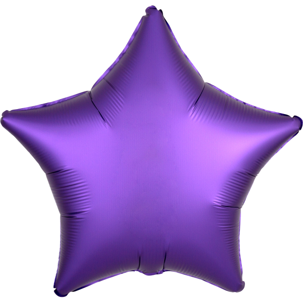 Folienballon "Stern" Lustre Lilac 48cm
