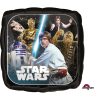Star Wars Classic Foilenballon Quadrat, 43 cm