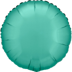 5307394-9914104-2-3-148 Standard Silk Lustre Jade Green Rund Folienballon 43 cm