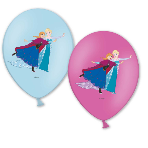 6 Latexballons Frozen 27,5 cm / 11"