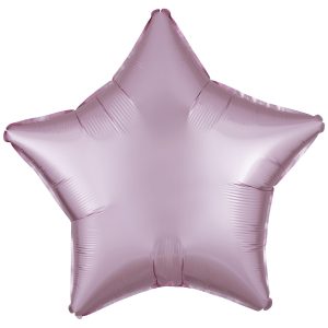 Standard Silk Lustre Pastel lila Folienballon Stern 48 cm