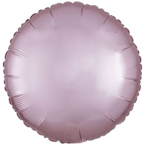 Folienballon "Satin Luxe" Flieder Rund 43cm