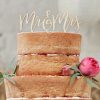 5968728-bh_771_2-2-3-600 Cake Topper - Wooden - Mr & Mrs