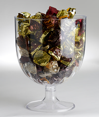 Servierschale aus Kunststoff Höhe 20cm