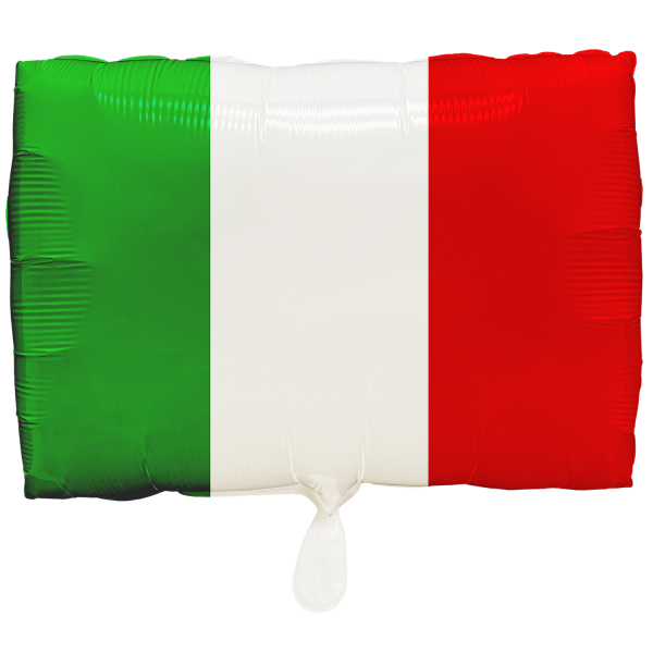 Standard Shape Italien Flagge Folienballon 30cm x 43cm