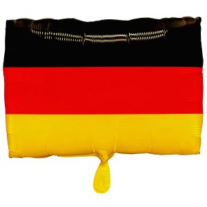 Standard Shape Deutsche Flagge Folienballon 30cm x 43cm