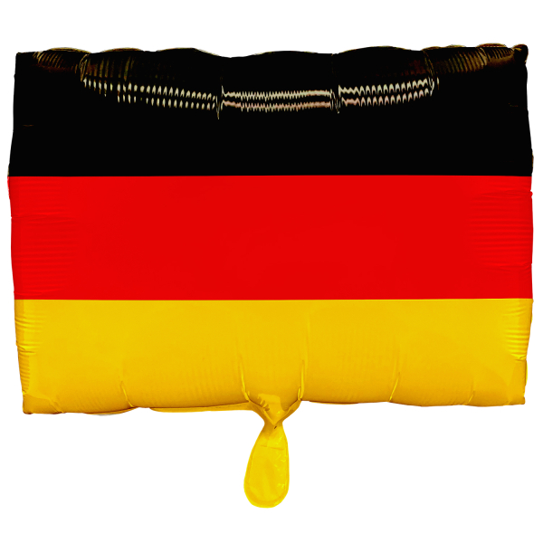 Standard Shape Deutsche Flagge Folienballon 30cm x 43cm