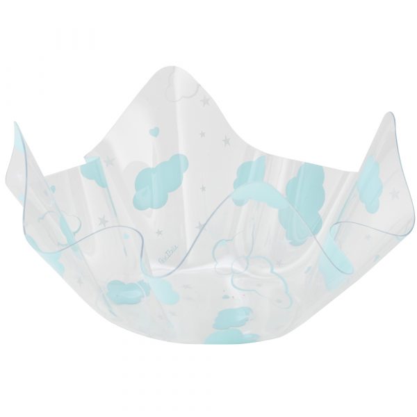 Schale klein hellblau mit Muster 13cm Durchmesser/ 7 cm Höhe