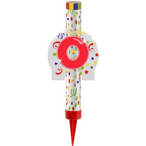 Kategorie F1 Feuerwerk Eisfontäne Ziffer / Zahl 0