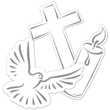 63476 Heilige Kommunion Streudeko / Konfetti XL