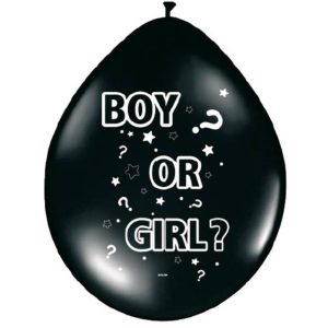 Gender Reveal Ballons 30 cm - 8 Stück