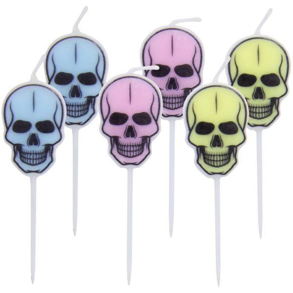 65239 Kerzen Creep Pastel - 6 Stück