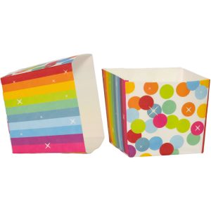Süßigkeiten Tabletts Rainbow Bday - 5 Stück
