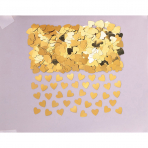 Konfetti Sparkle Hearts gold Folie 14 g