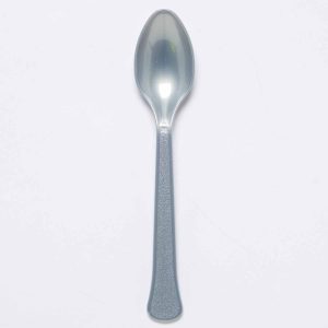Löffel Plastik Graphite 24 Stück