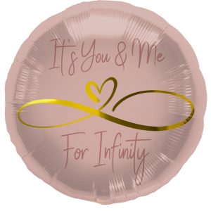 Folienballon Infinity Love - 45 cm