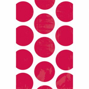 Papiertüten Polkadots rot