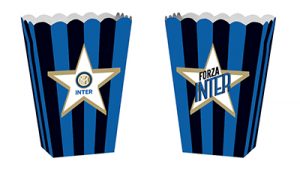 Inter Mailand Turin Popcorn Box 13,5 x 8,5 x 19 cm /4 Stk